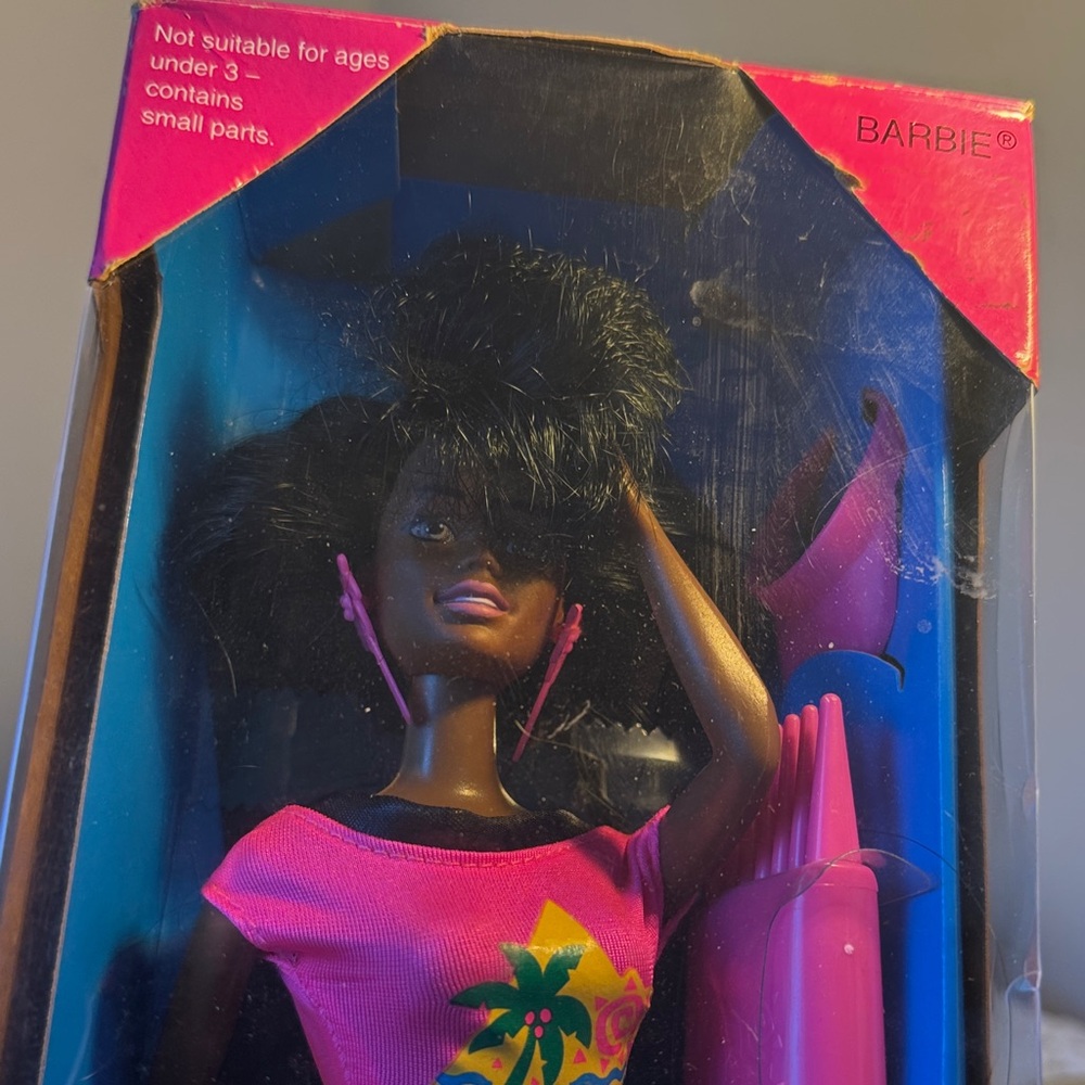 Barbie Glitter Hair Afroamerican - Picture 3 of 5